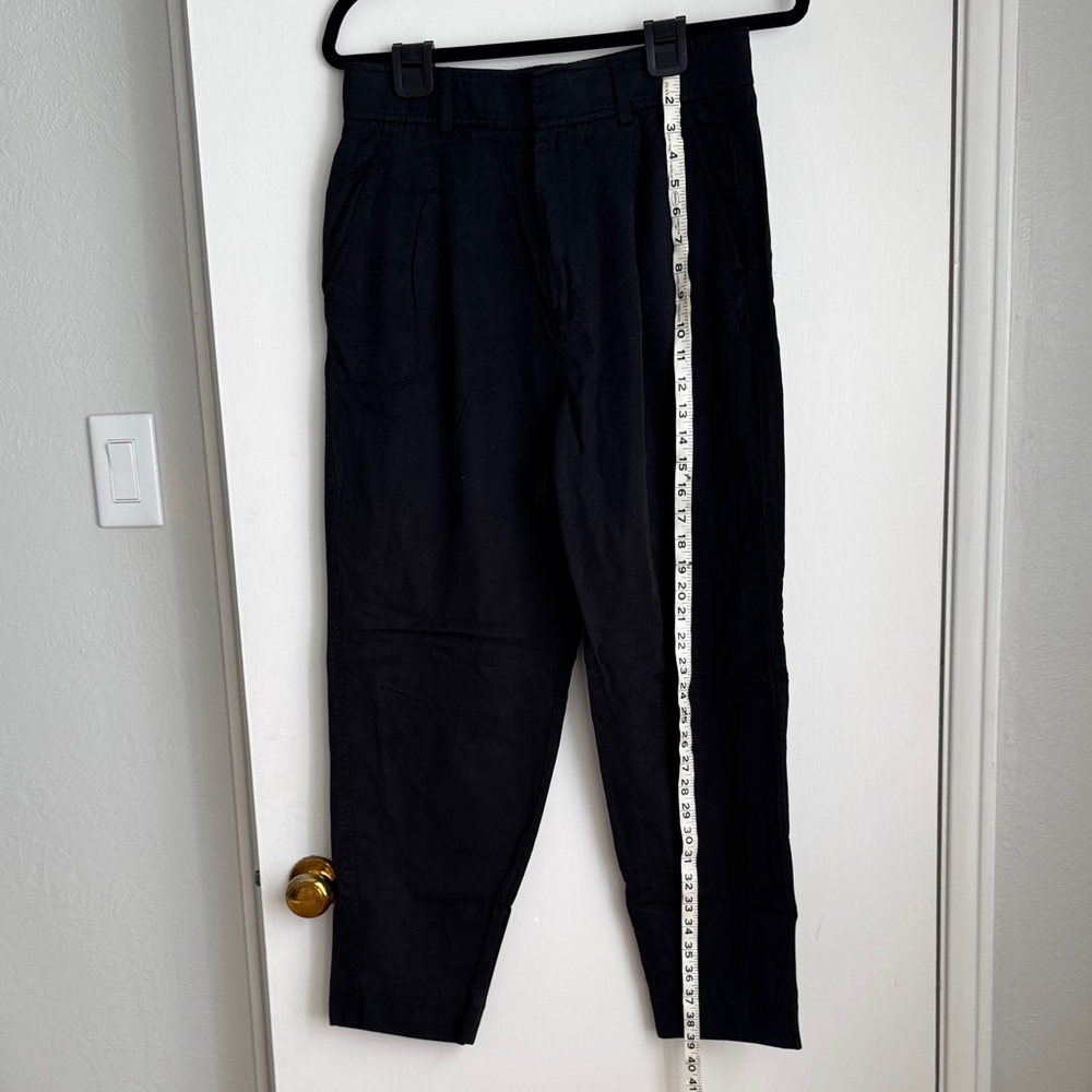 Everlane Black Pleated Trousers